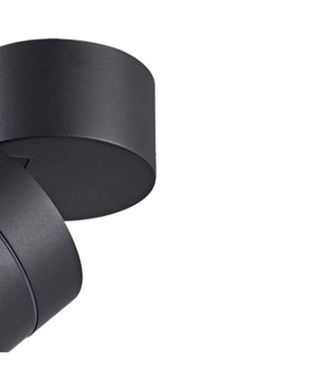 SALER * FOCO // APLIQUE IP65 1L*GX53 GRIS OSCURO